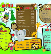 The Splat Cafe Menu