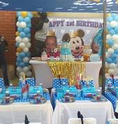 Complete kids party set up