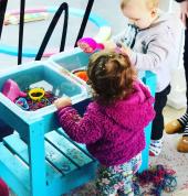 Messy Play at Mess Makers Kids Studio