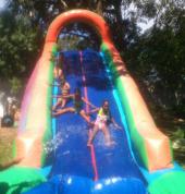 12m waterslide with big pool all ages