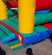 4x4 rainbow jumping castle