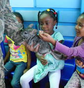 Children learn through hands on experiences