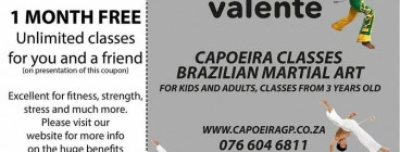 Free Month of Capoeira Martial Art Training Bryanston West Other Martial Arts Classes &amp; Lessons