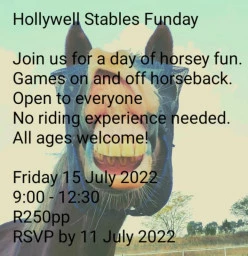 Winter holiday funday Ruimsig Horse Riding Classes &amp; Lessons