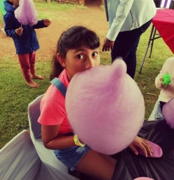 Popping candy- popcorn and candy floss combo Moreleta Park Face Painting