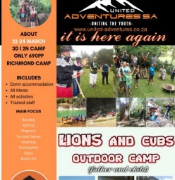 FATHERS AND CHILD CAMP KZN Richmond Outdoor &amp; Adventure School Holiday Activities