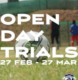 OPEN TRIALS  (9 January  - 30 April) Midrand City Soccer Clubs